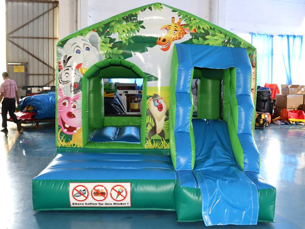 Hüpfburg mieten Dschungel