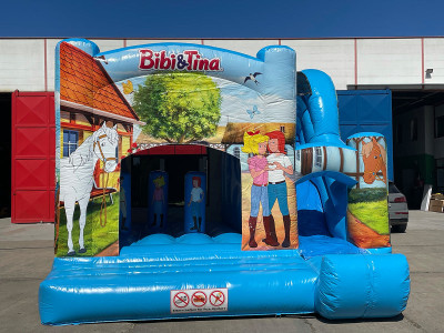 Hüpfburg Bibi und Tina mieten