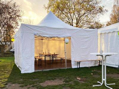 Faltzelt 5m x 5m mieten