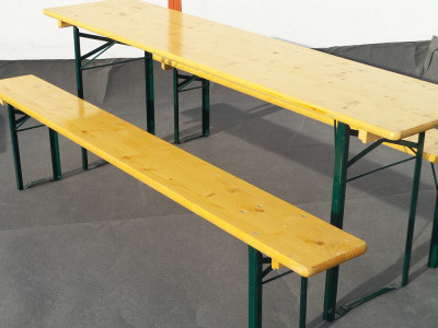 Festzeltgarnitur komplett