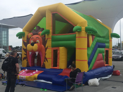 Hüpfburg Big Lion