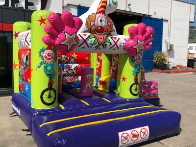 Hüpfburg Spaßclown