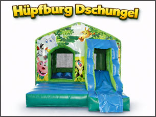 Hüpfburg Dschungel in Berlin mieten